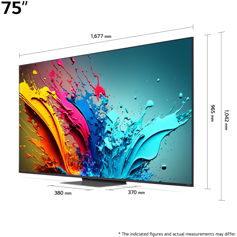 LG 75QNED86T6A 75″ 4K QNED  image