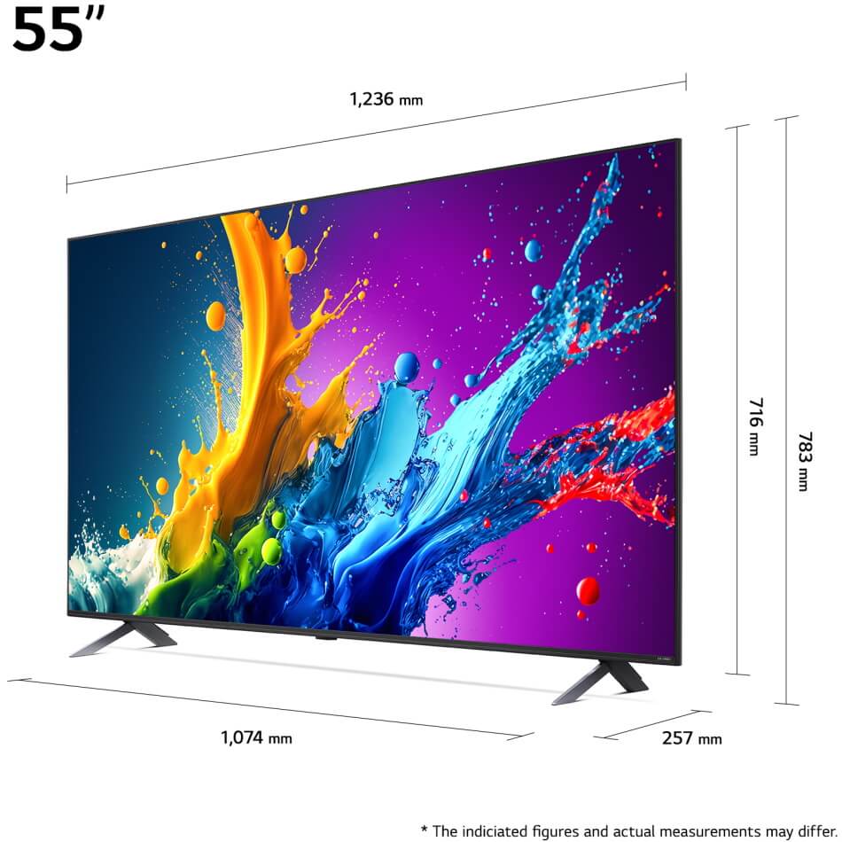 LG 55QNED80T6B 55″ 4K QNED  image