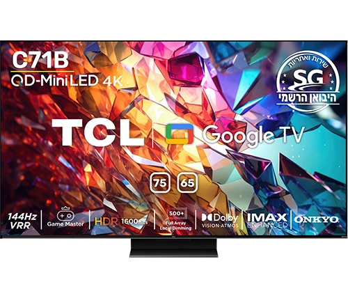 TCL 65C71B 65″ 4K Mini LED image
