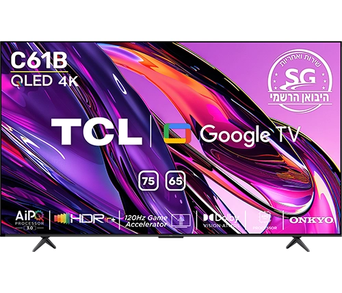 TCL 75C61B 75″ 4K QLED  image