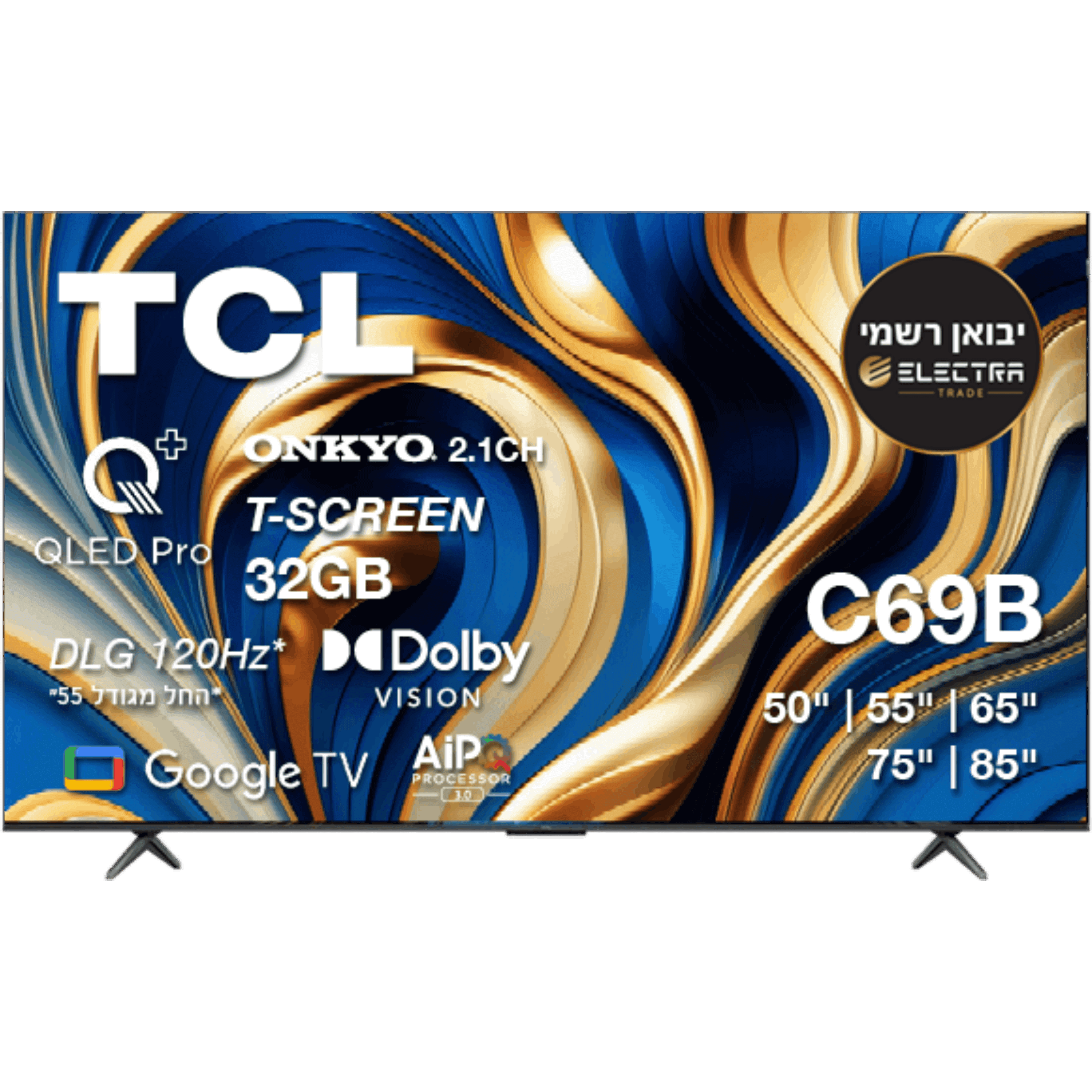 TCL 75C69B 75″ 4K QLED image