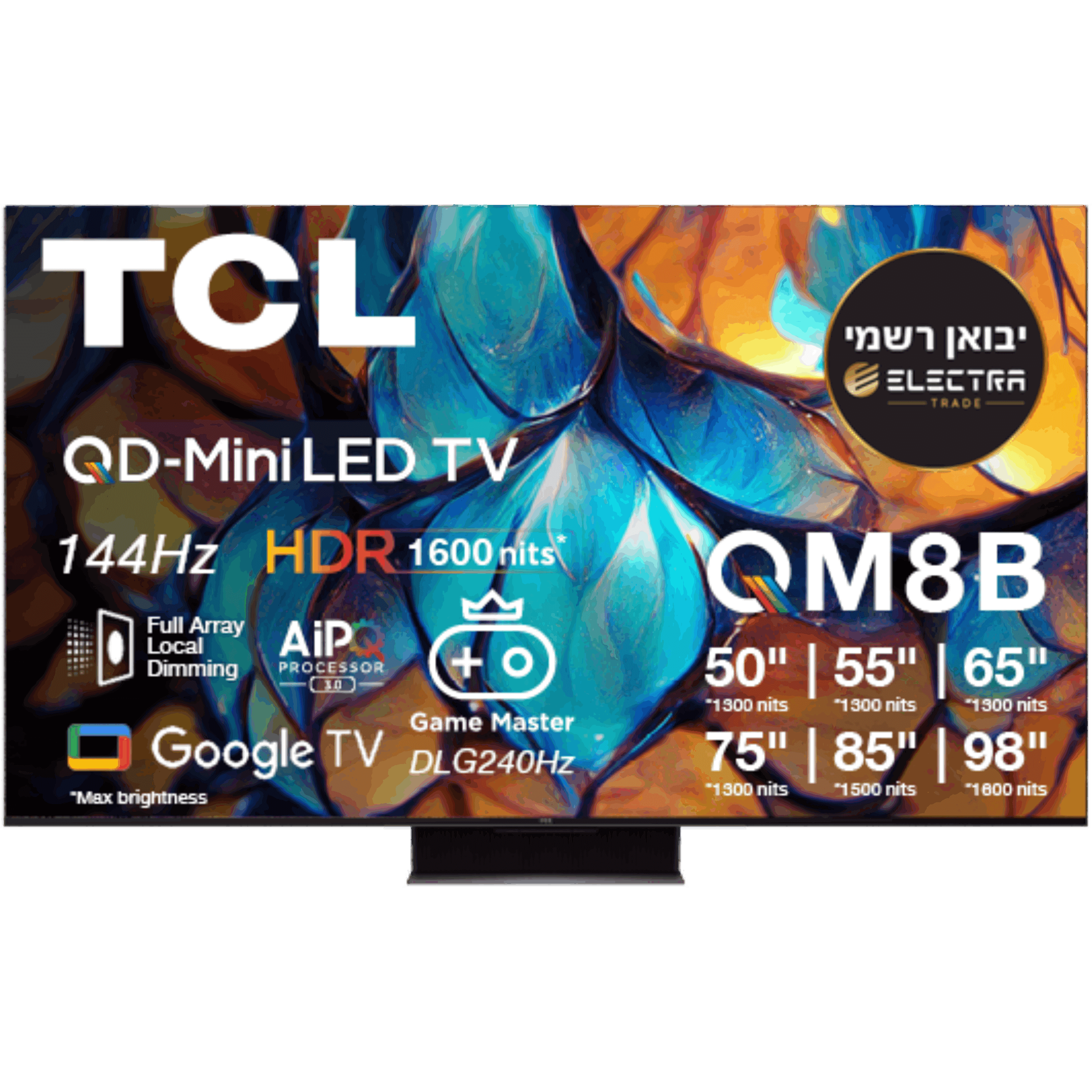 TCL 85QM8B 85″ 4K QD-MINI LED  image