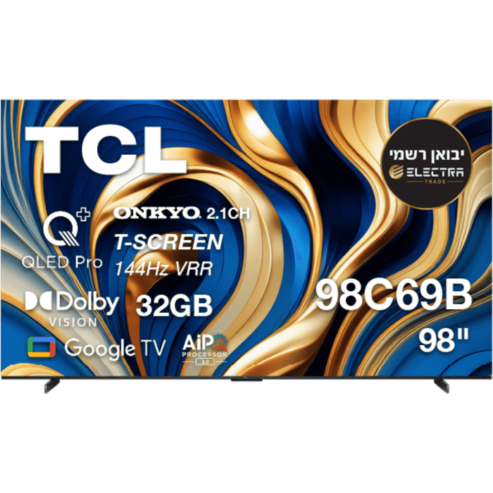 TCL 98C69B 98″ 4K QLED  image