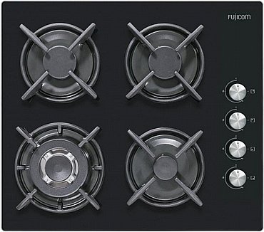 Fujicom FJ-GHG644BK גז 4 מוקדים image