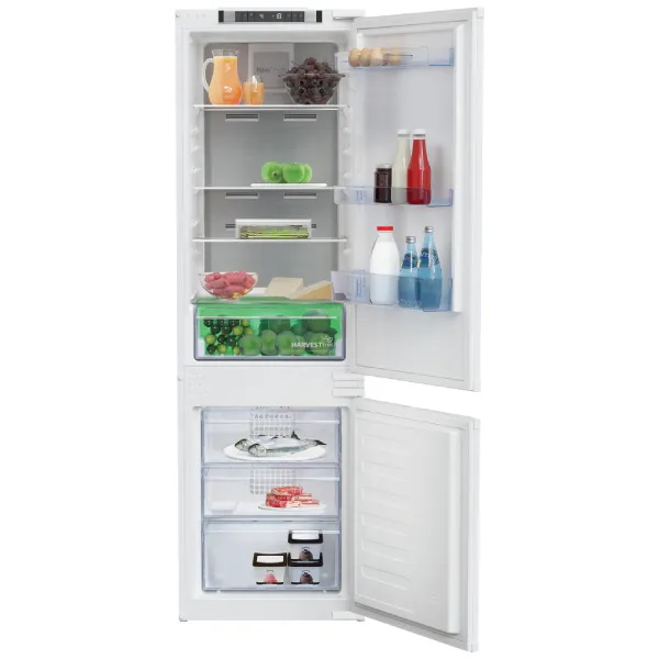 Beko RCNE275K54BI 2 דלתות מקפיא תחתון 254 ליטר  image