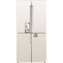 Aiwa NF-6500 4+ דלתות  מקפיא צד 434 ליטר  image